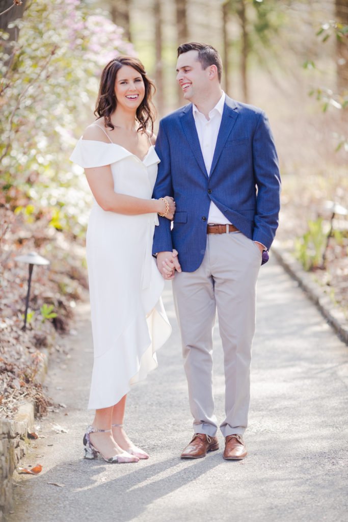 Longwood garden engagement