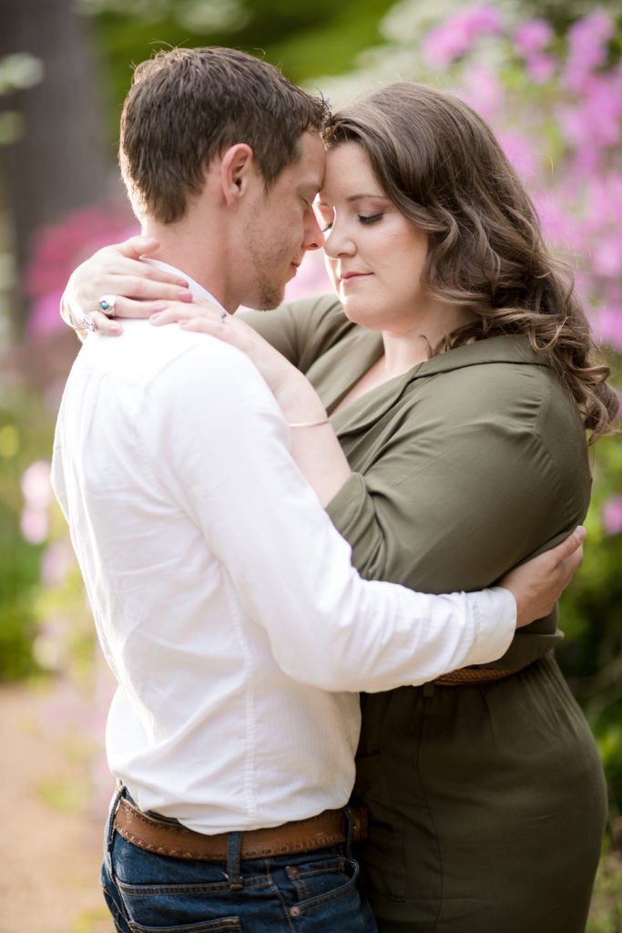 sayen gardens engagement session