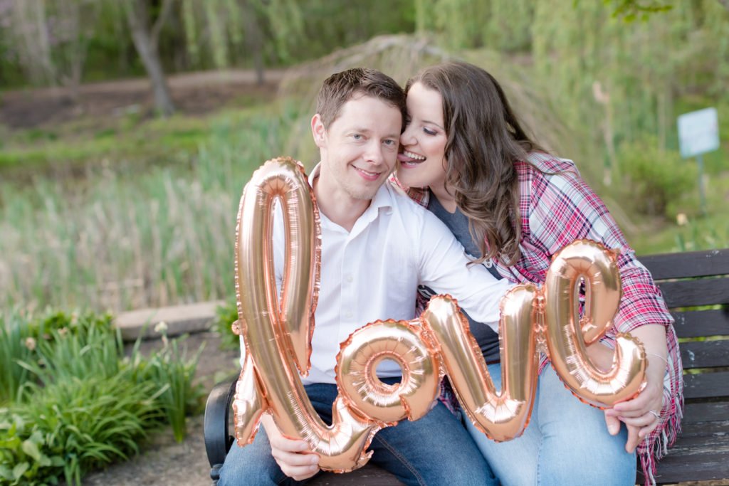 engagement picture props